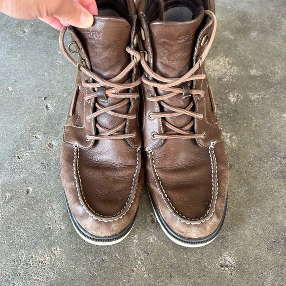 Sperry Men\'s Brown Leather Boots main image 5